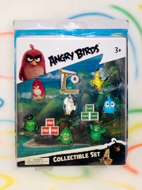 Commonwealth Rovio: Angry Birds Sealed Collectible Set Figurines New NIP